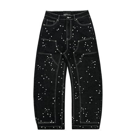 BARREL CRYSTAL DENIM in BLACK