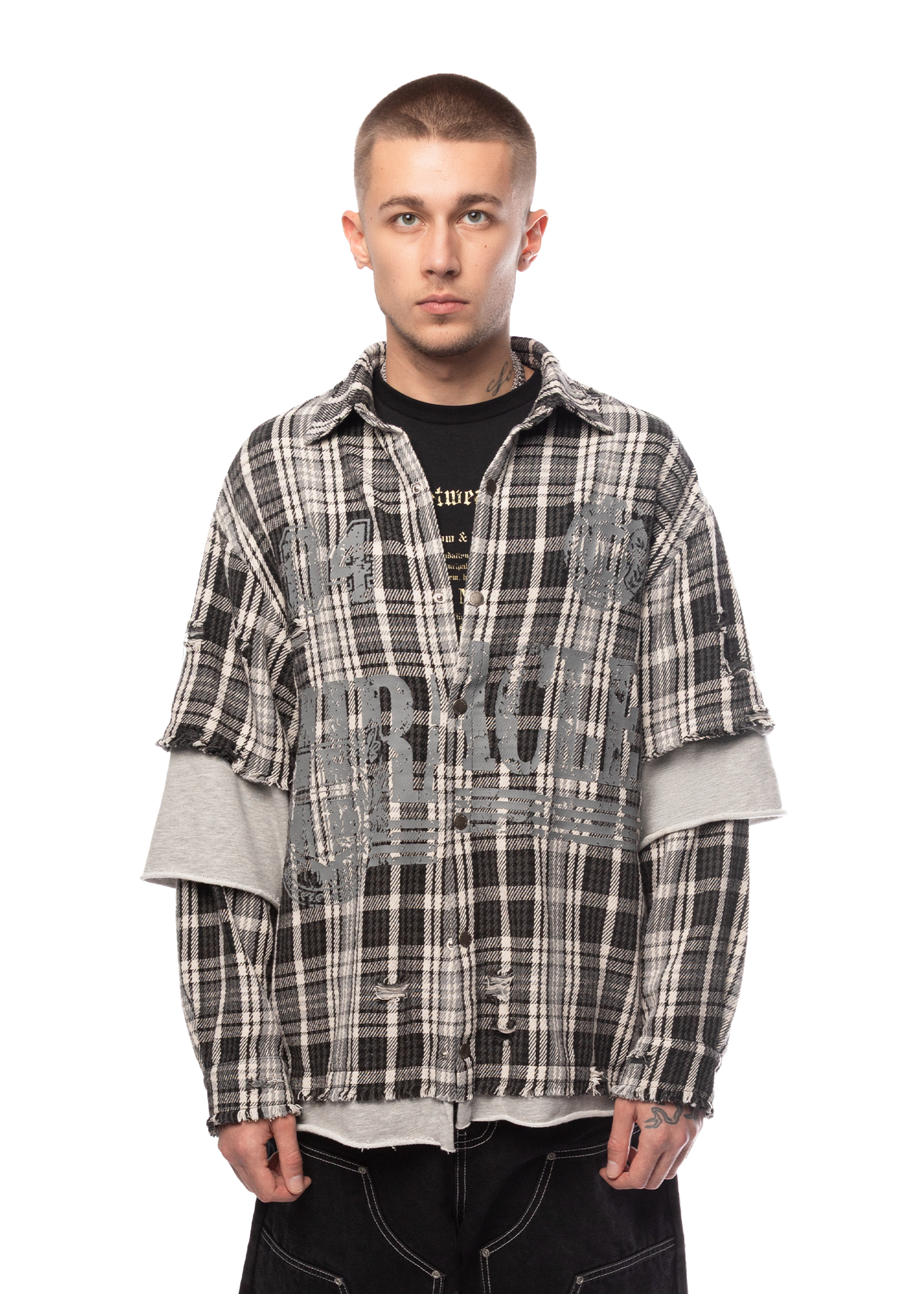 FRAGMENT SHIRT in GREY