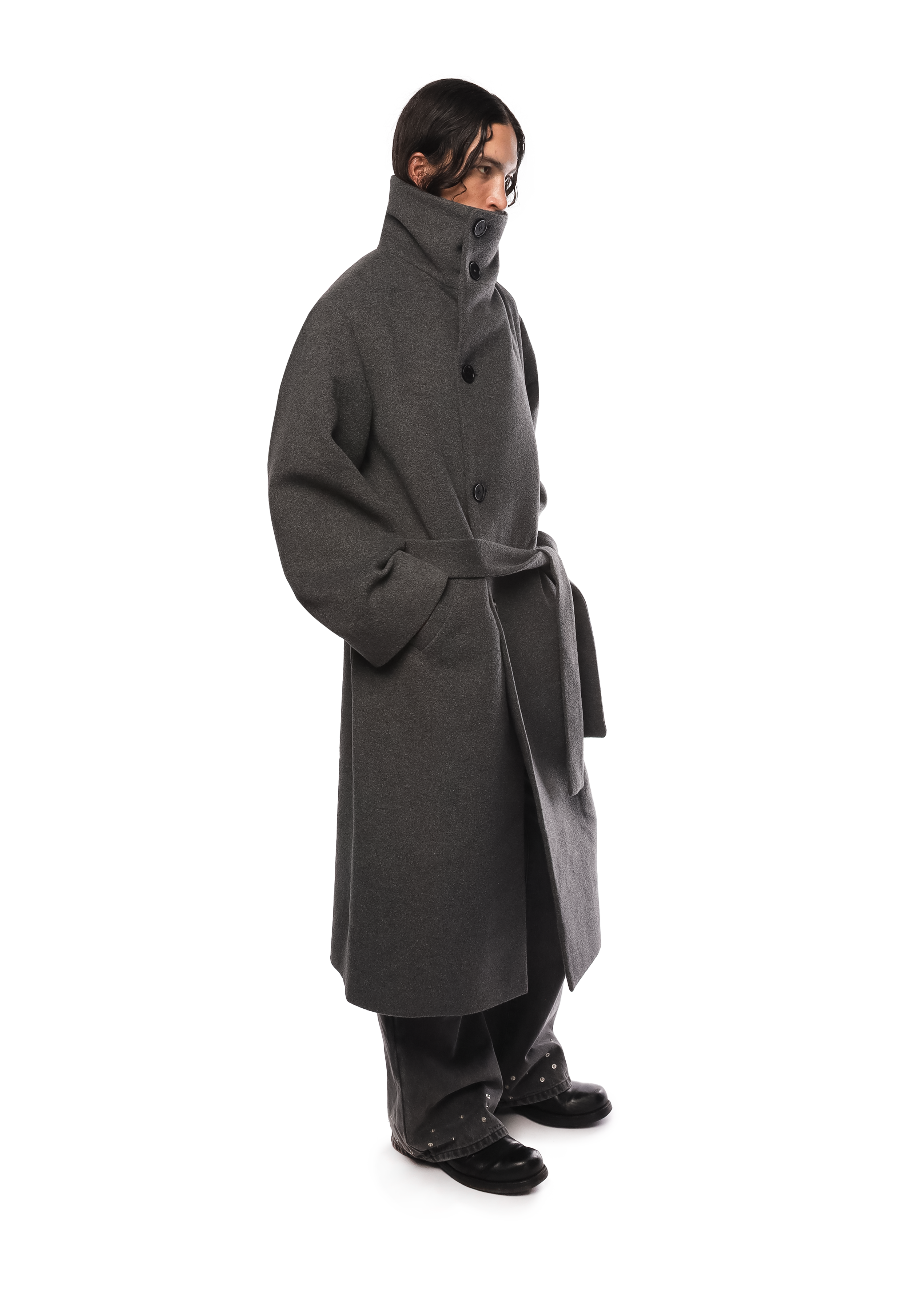 LA SEINE COAT in GREY