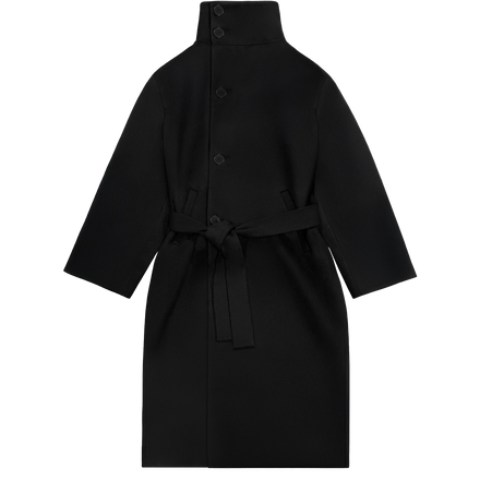 LA SEINE COAT in BLACK