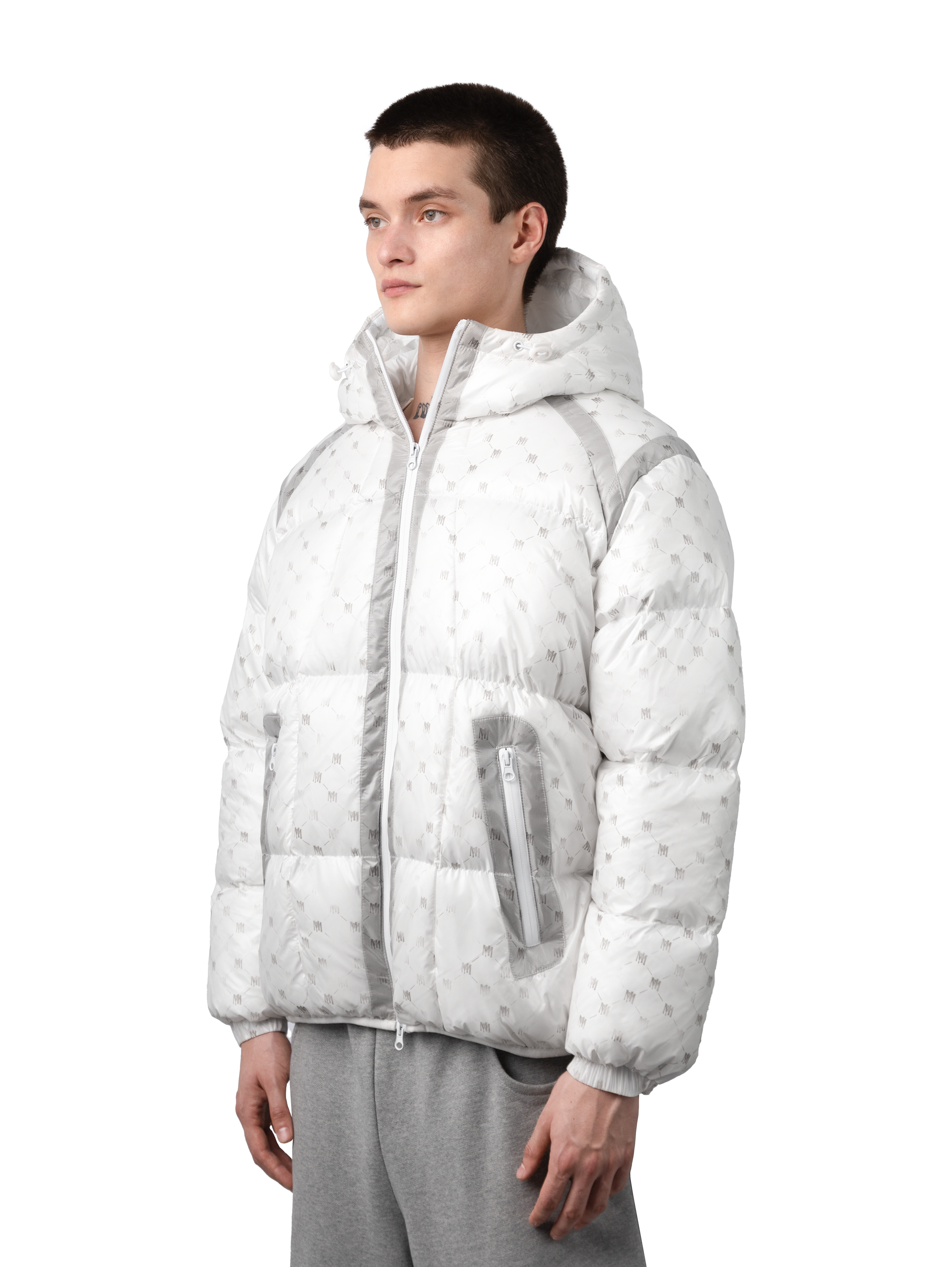 BASE PUFFER in WHITE