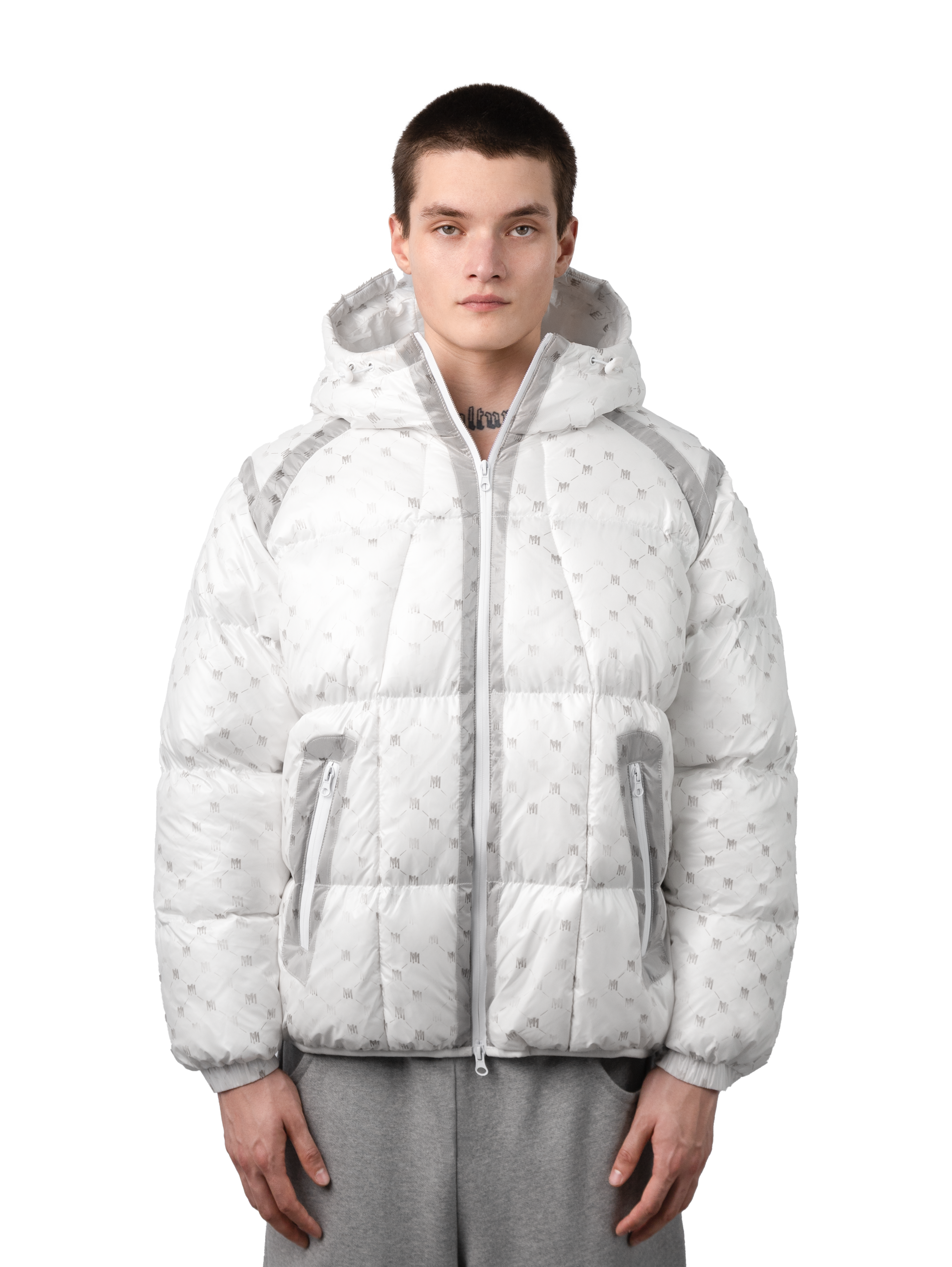 BASE PUFFER in WHITE
