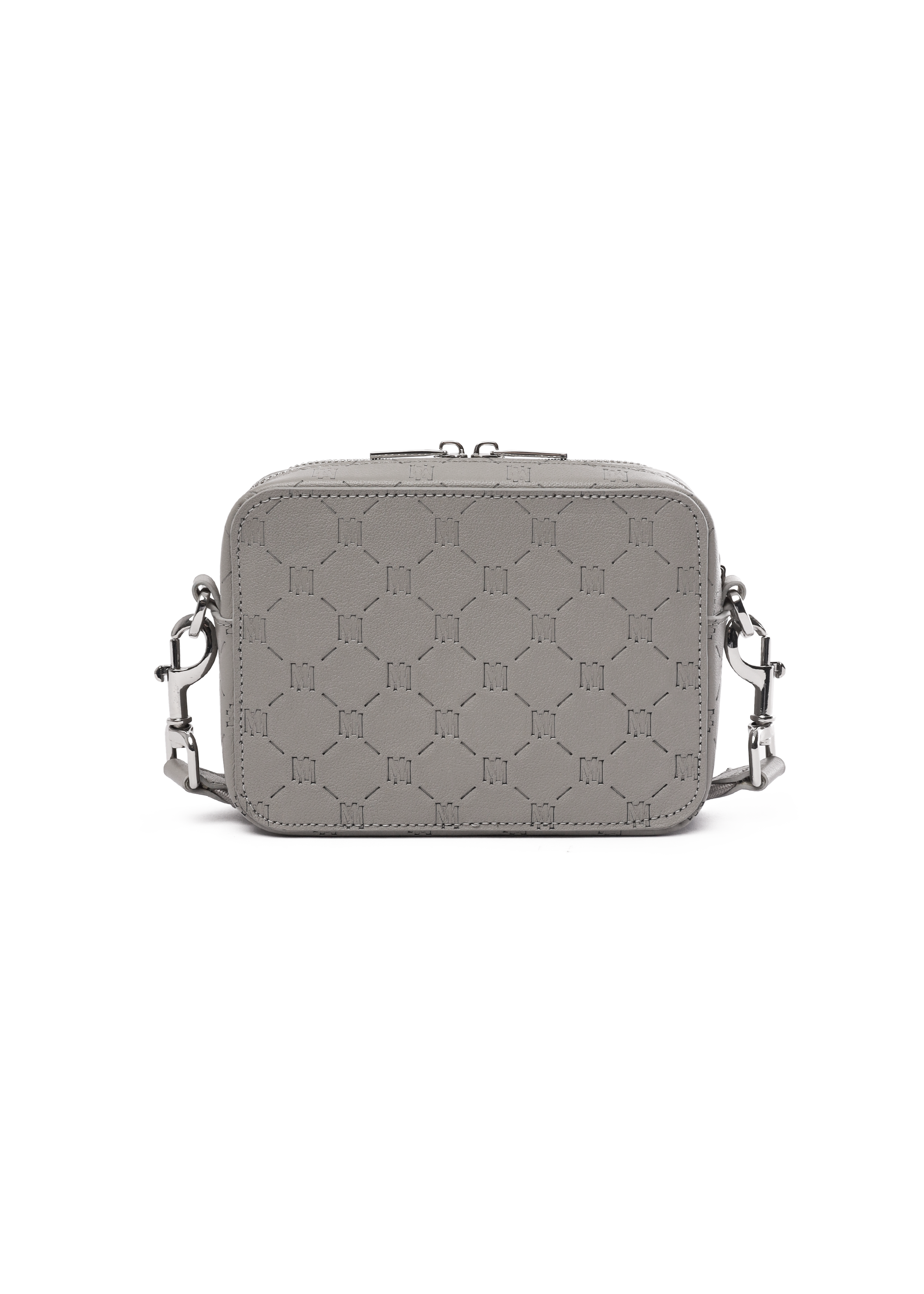 MONOGRAM SHOULDER BAG in GREY