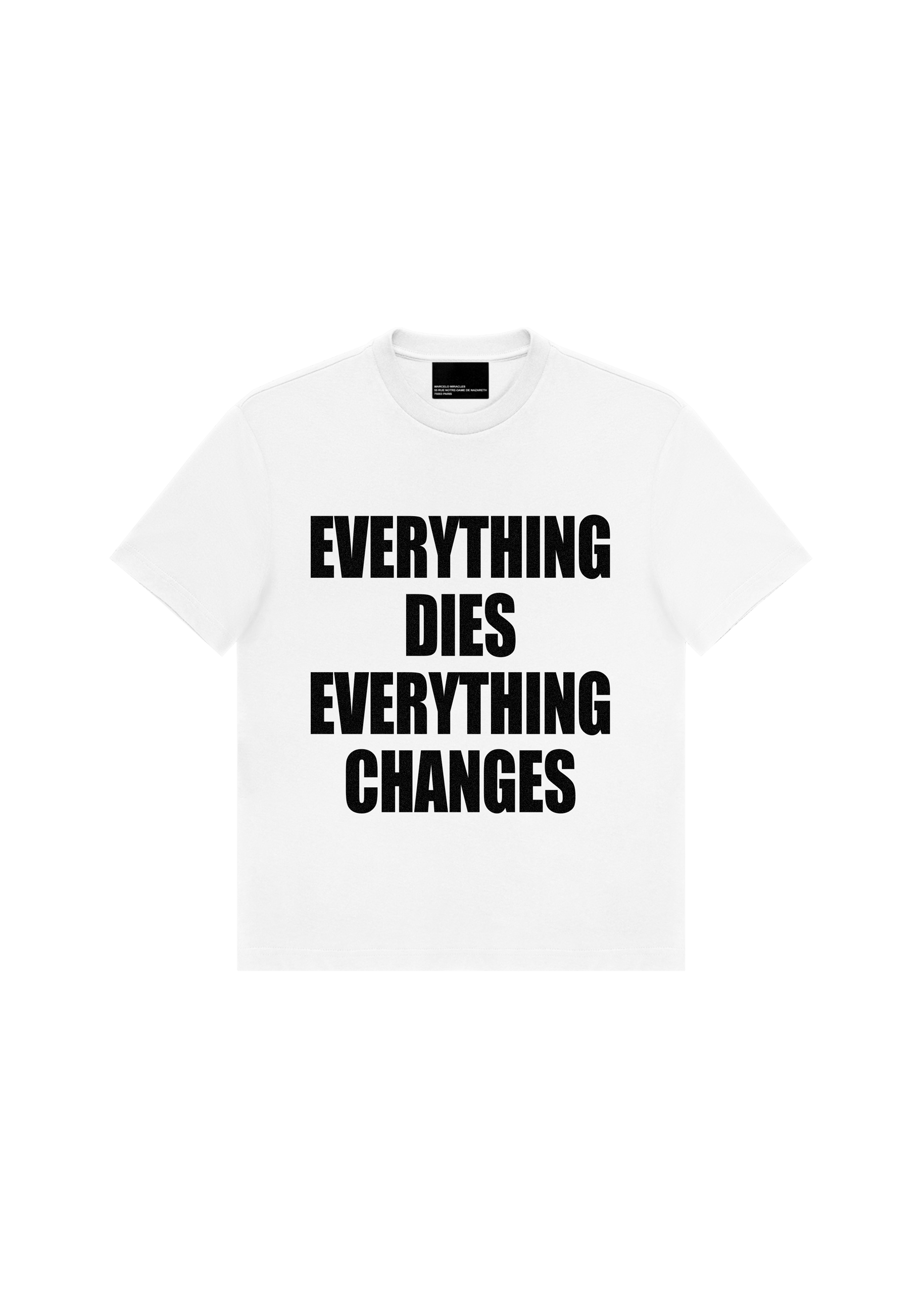 EDEC T-SHIRT in WHITE